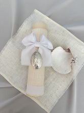 Cargar imagen en el visor de la galería, Kit Bautizo Clásico con Medalla Virgen Guadalupe 5 cms.