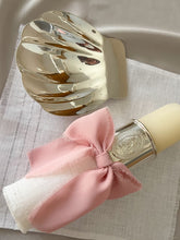 Cargar imagen en el visor de la galería, Kit Bautizo Colección ARO con Virgen de Guadalupe OVAL con Moño Gasa