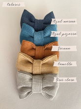 Cargar imagen en el visor de la galería, Moño Manuela Colección Otoño/Invierno- Pana