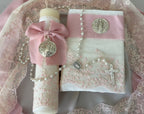 Kit Primera Comunión Colección PEONY con Medalla Virgen de Guadalupe