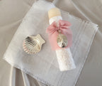 Kit Bautizo Colección Bordado Tul con Medalla Virgen Guadalupe Ovalada
