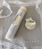 Kit Bautizo Colección Puntilla Española Placa VIRGEN GUADALUPE