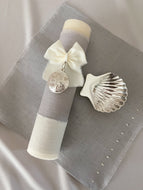 Kit Bautizo Clásico con Medalla SAN BENITO 3cms.