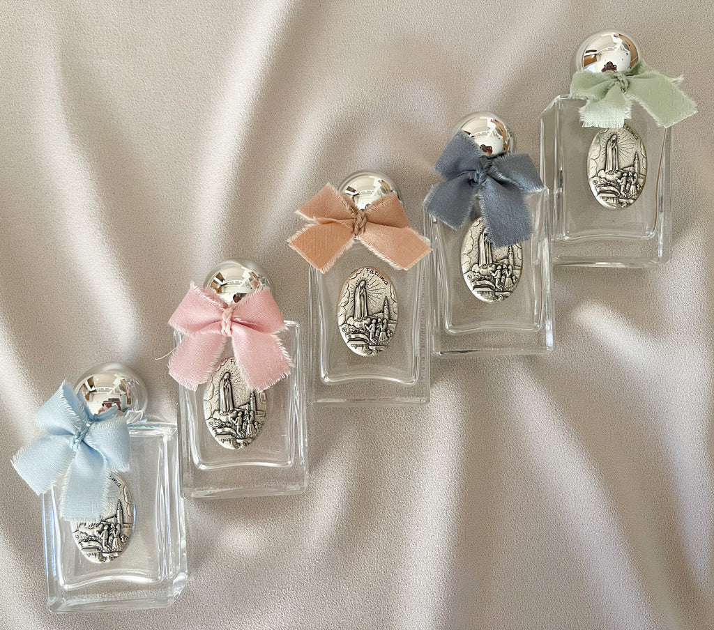 Botellitas para Agua Bendita de la Virgen de  Fatima