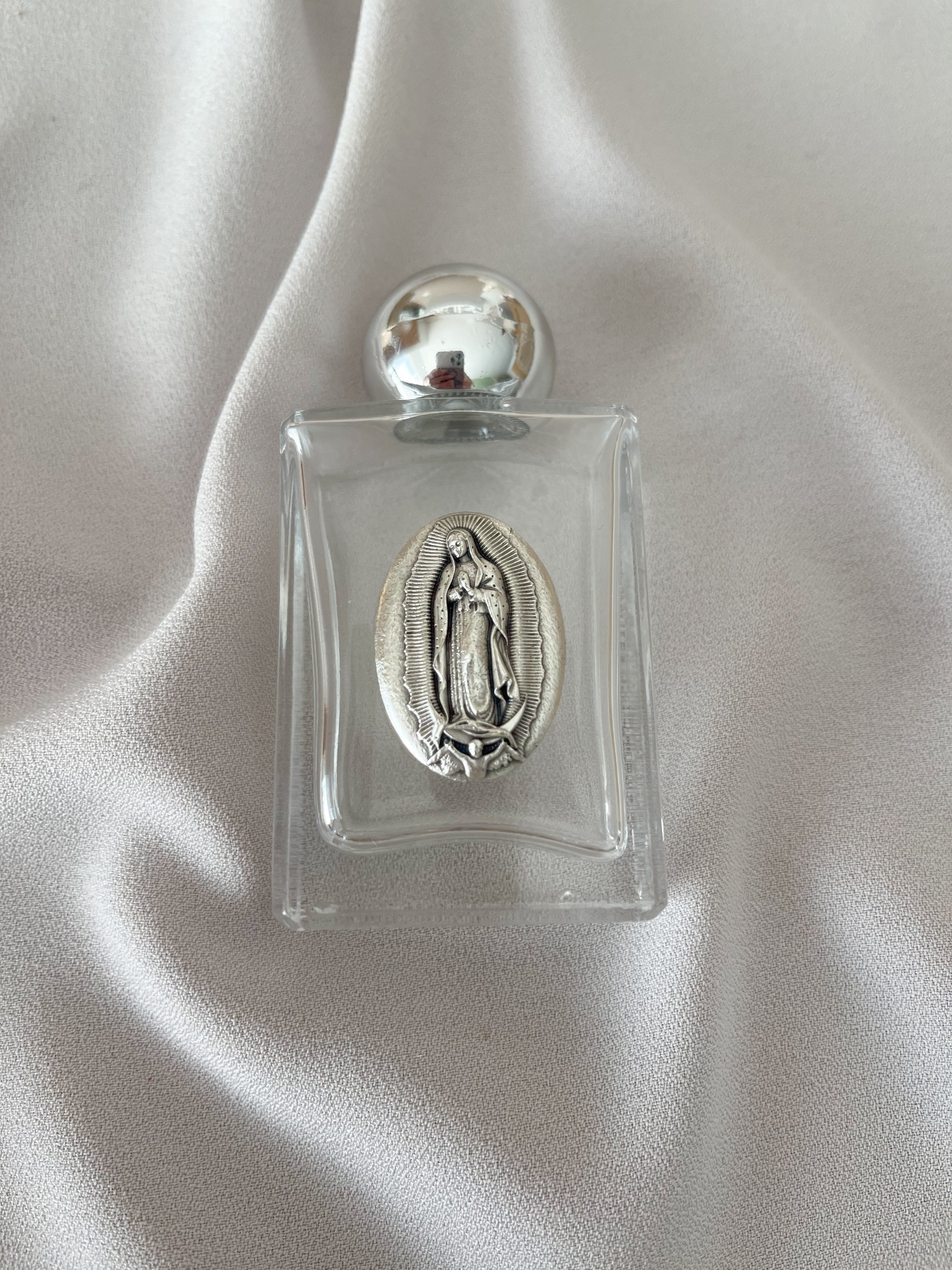 Botellita para Agua Bendita Virgen de Guadalupe