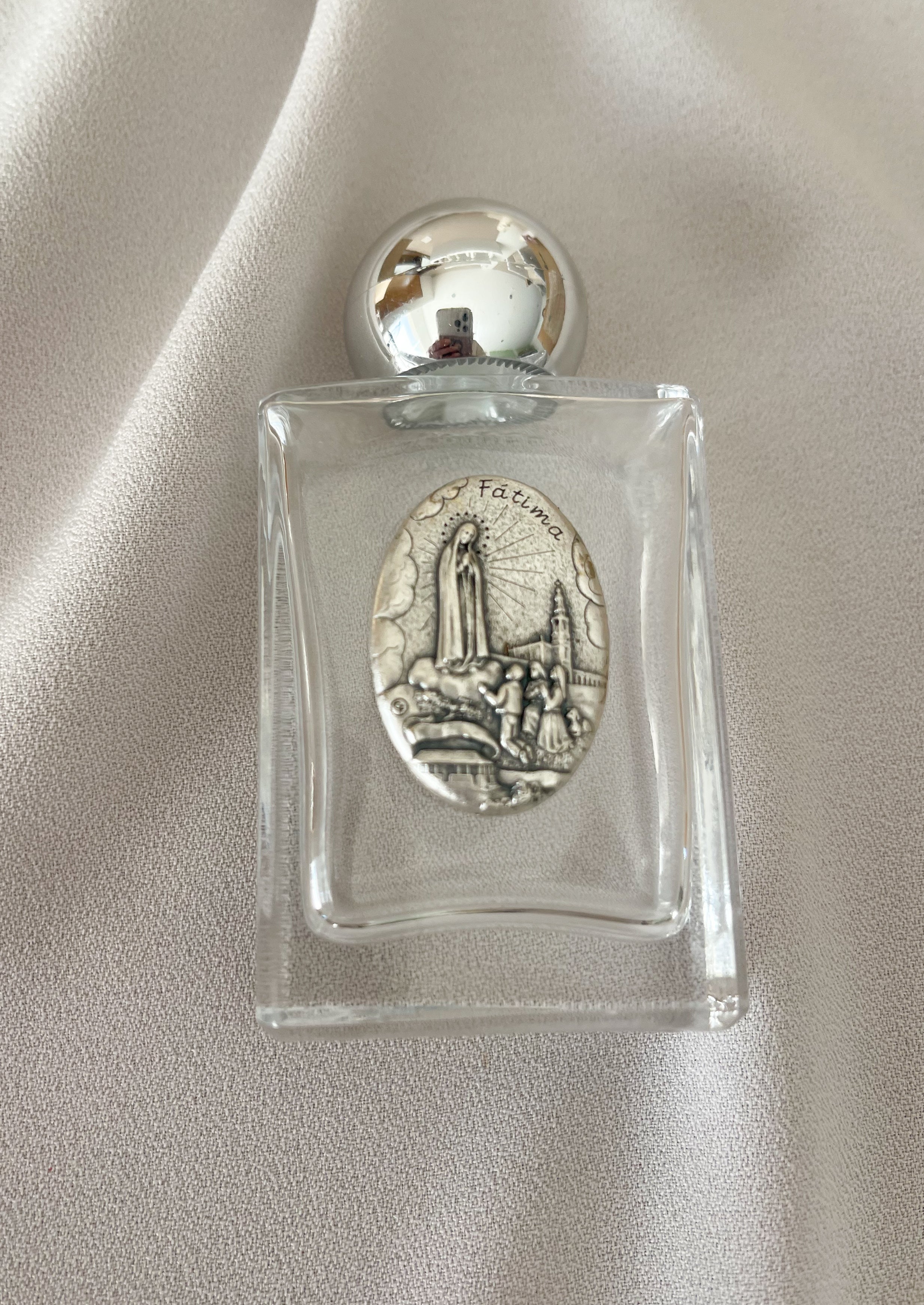 Botellitas para Agua Bendita de la Virgen de  Fatima