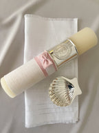 Kit Bautizo Elegance con Aro Imagen Virgen de Guadalupe