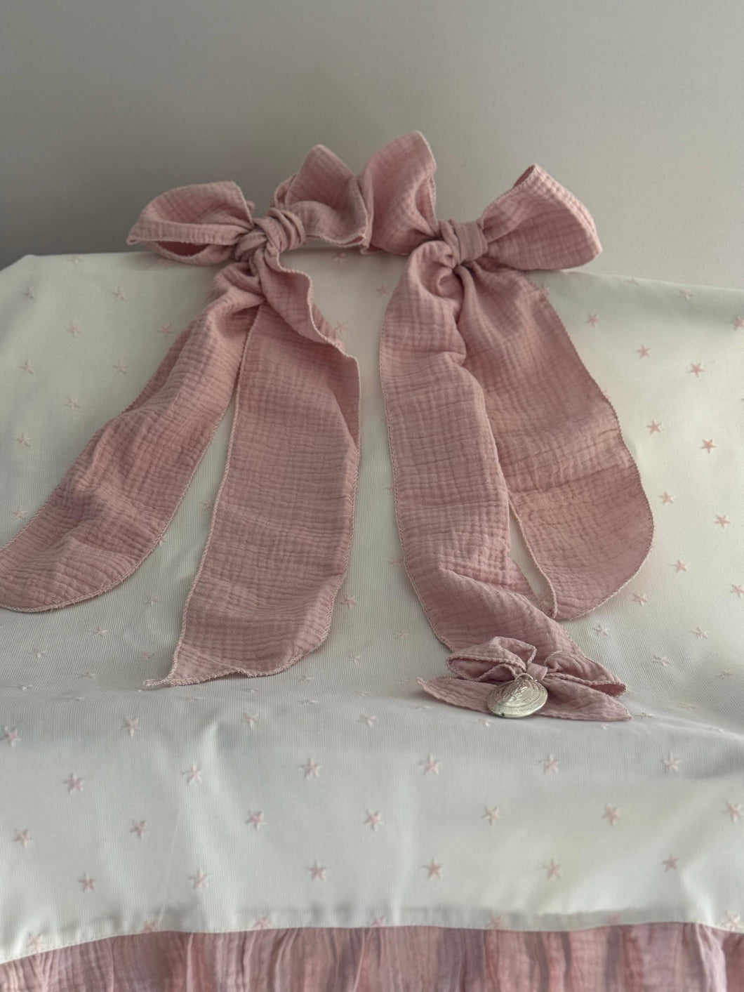 Cubre Porta Bebé Piqué Estrellitas con Muselina