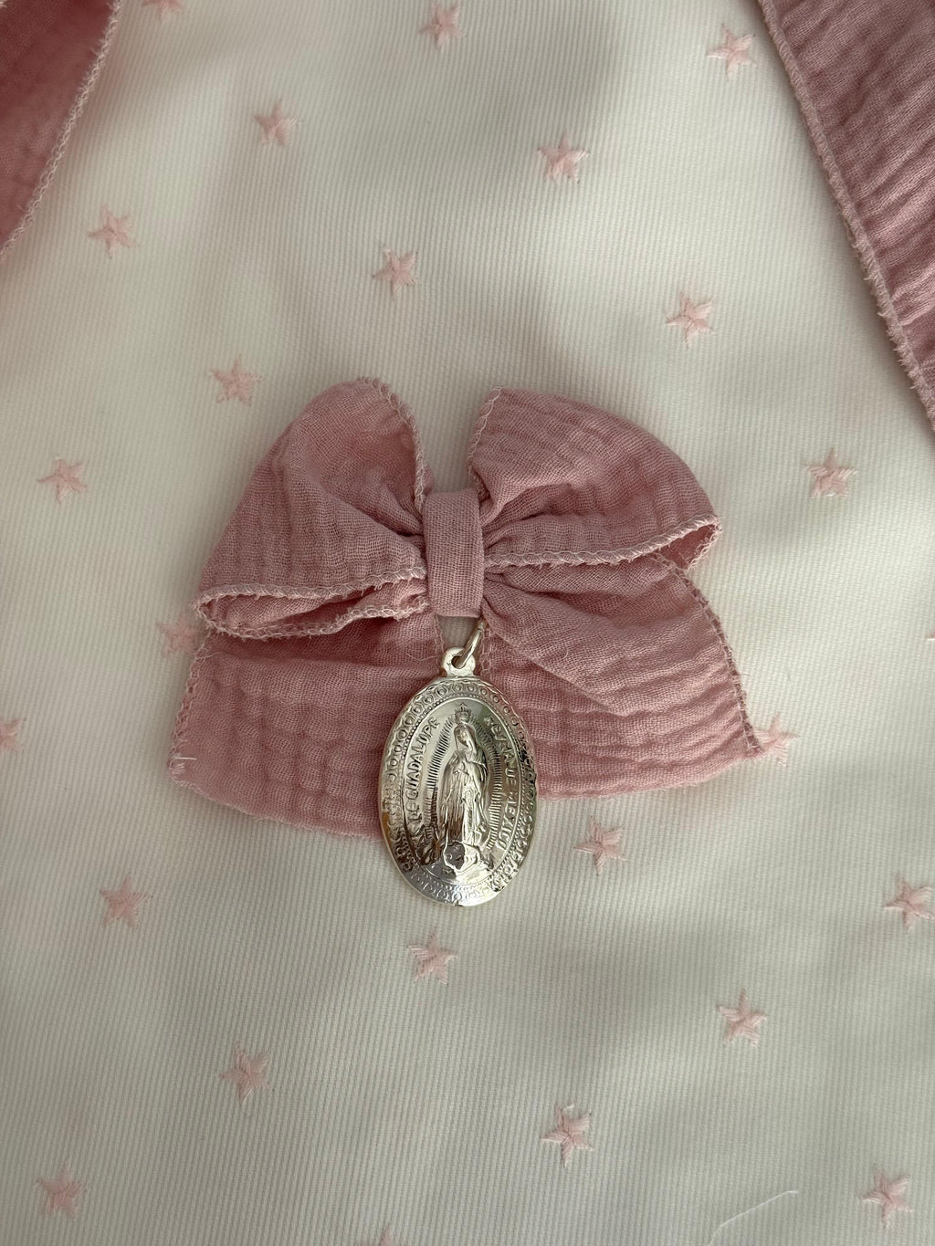 Cubre Porta Bebé Piqué Estrellitas con Muselina