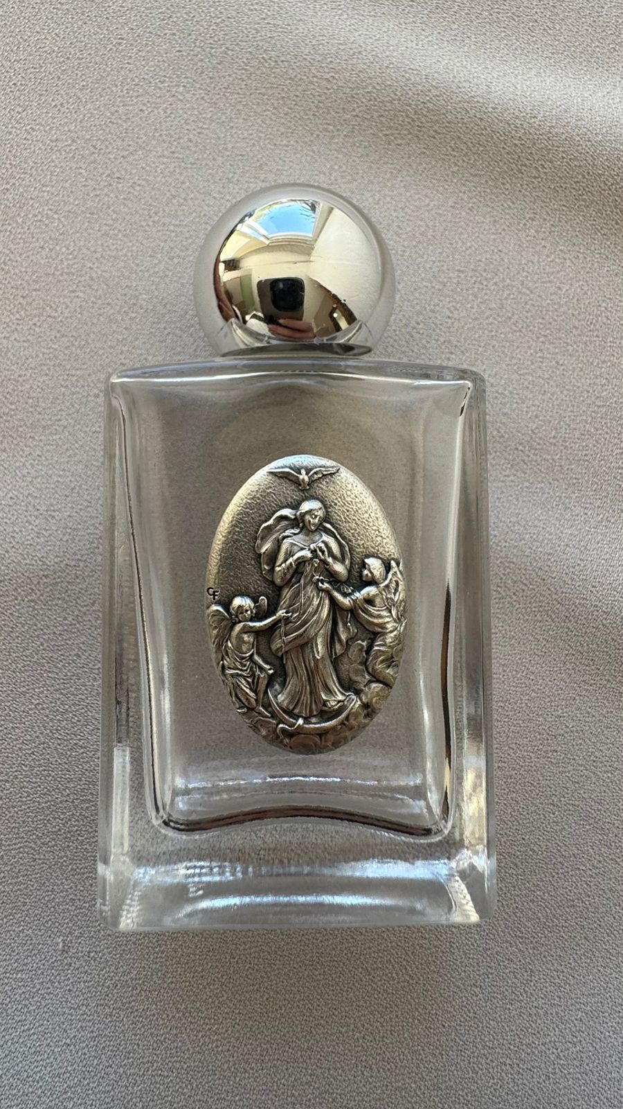 Botellitas para Agua Bendita de la Virgen Desata Nudos