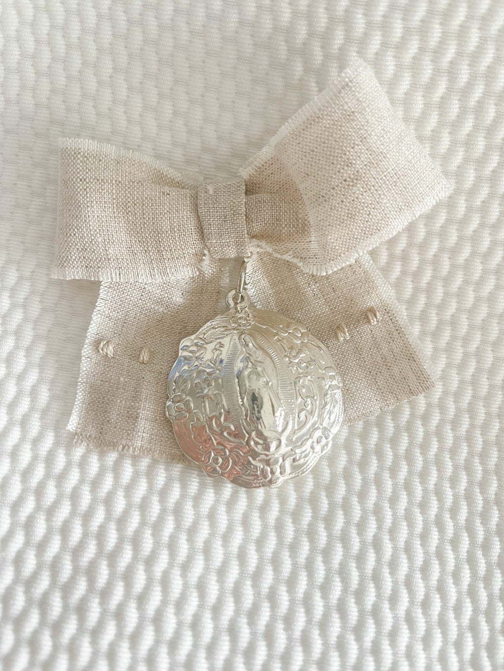 Cubre Porta Bebé Piqué Grueso con Medalla
